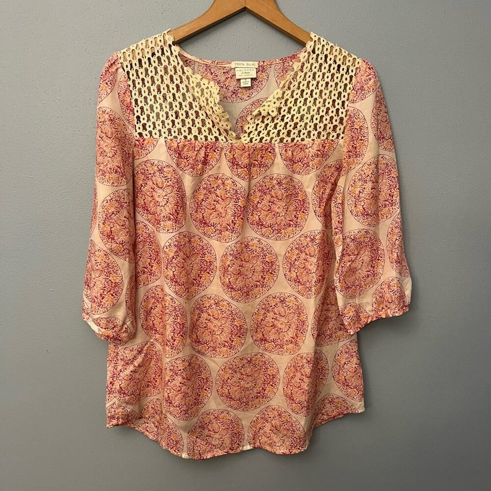 Calypso St Barth for Target Silk Blouse